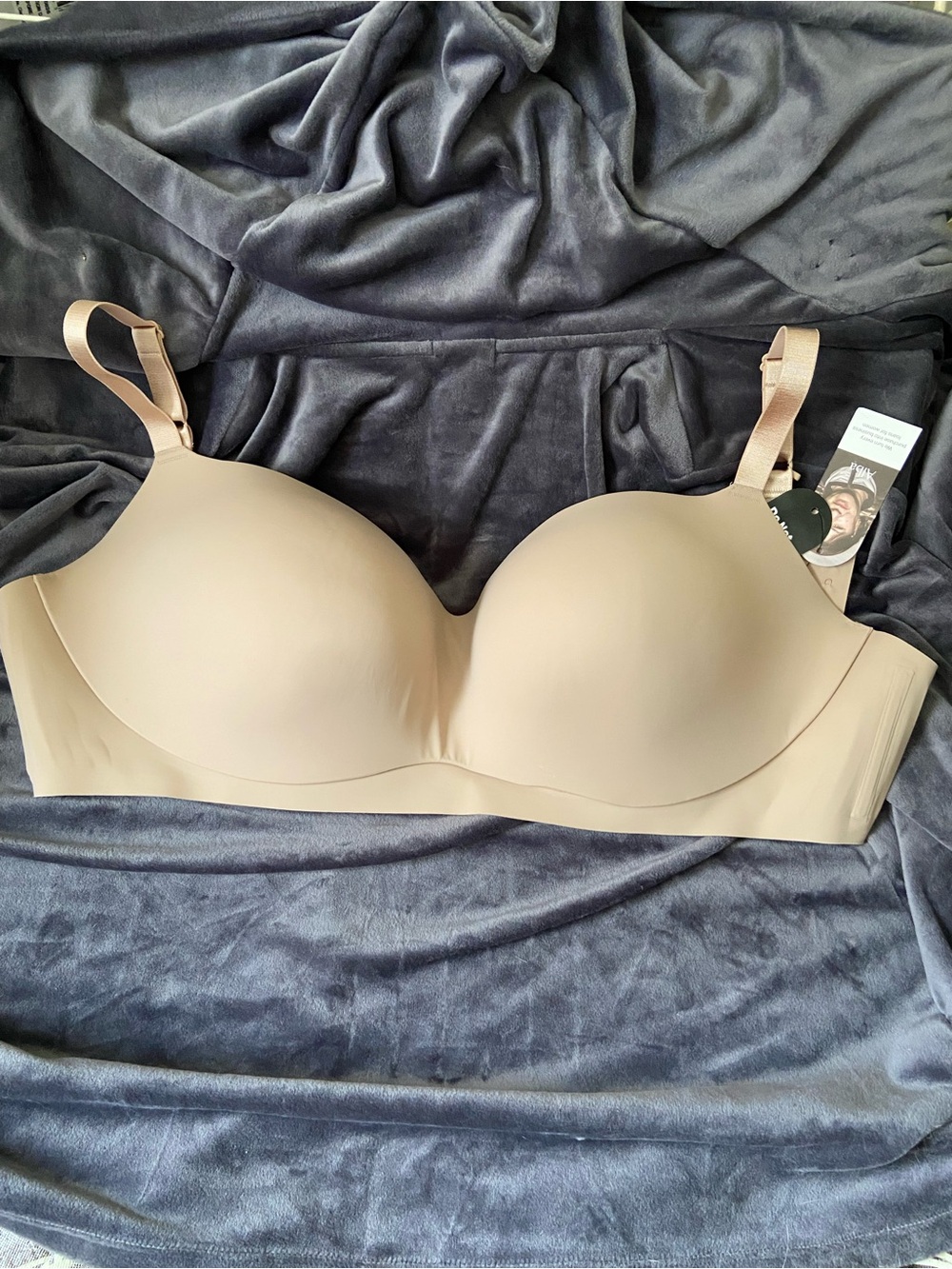 EBY Seamless Nude Wireless Relief Convertible Bra - Smooth Support XLDD - NWT